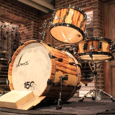 SONOR 150th Anniversary African Marble 4pcs Drum Set - New! image 3
