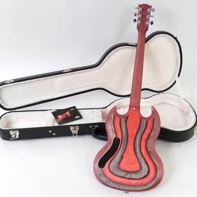 2009 Gibson Zoot Suit SG Limited Edition - Red and Black - Original Case Bild 4