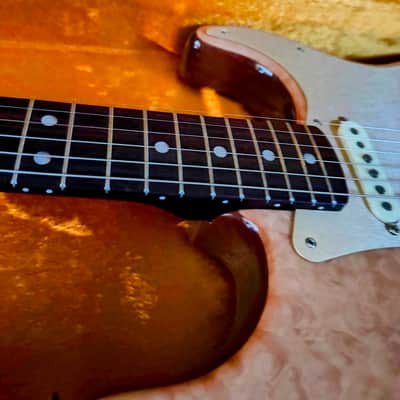 Fender Rarities Series Quilt Maple Top American Original '60s Stratocaster with Rosewood Neck 2019 - Natural image 4