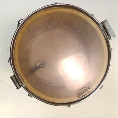 Ludwig 10x14"Silver Sparkle Snare Drum Vintage Marching/Parade Buddy Rich P87 US image 8
