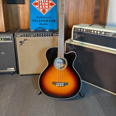 Takamine GB72CE-BSB Acoustic/Electric Bass Guitar - Gloss Brown Sunburst (B-Stock) imagen 1