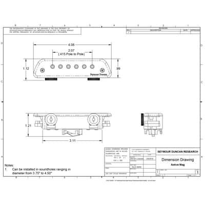 Active-Mag Seymour Duncan image 2