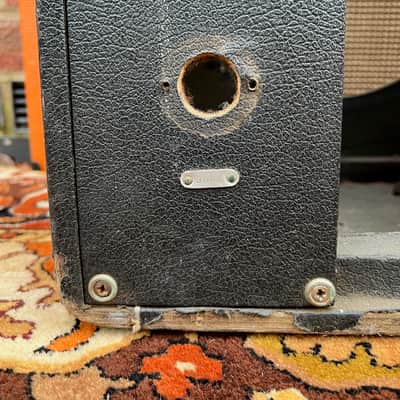 Vintage 1967 Park Marshall 2x12 Amplifier Cabinet Column Repairs Celestion T1221 image 14