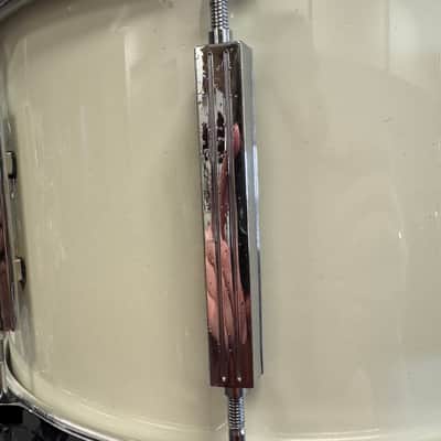 14” x 8” Tama AW458 14-ply Artwood Snare - Piano White image 14