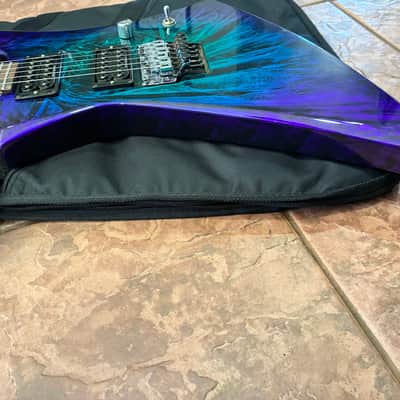 Jackson Pro Series KE3 Kelly 2003 - 2009 - Eerie Dess Swirl w/ Floyd Rose image 17