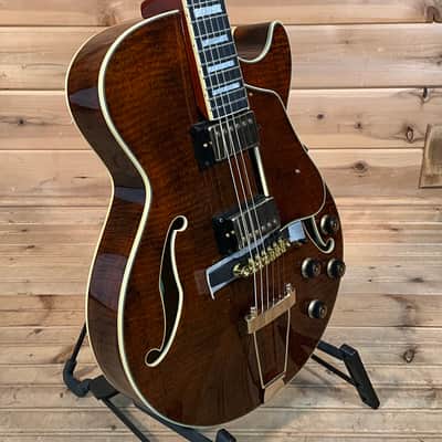 Ibanez AG95MG Electric Guitar - Dark Amber image 1
