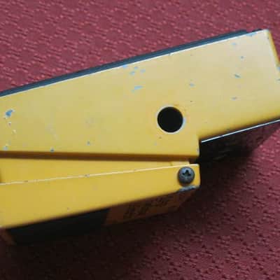 used Boss casing & bottom plate (& some other parts) for DF2 SUPER Feedbacker & Distortion, MISSING Bottom Label (NO: circuit board, jacks, light, pots, knobs) image 6