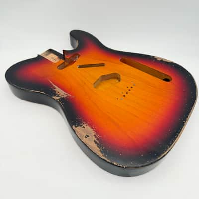 MJT Telecaster Body Alder Relic Nitro 3TS Light mjt6670 image 3