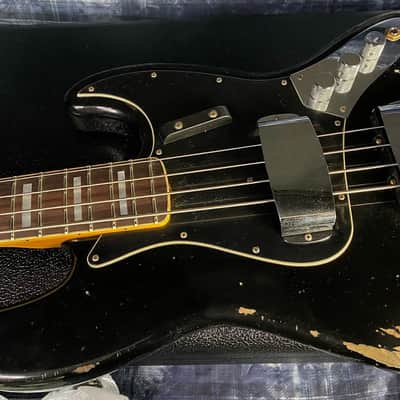 Fender Custom Shop Limited Edition Custom Jazz Bass Heavy Relic - Aged Black - Authorized Dealer - G02846 - 9.5lbs - Open BOX - SAVE BIG! image 7