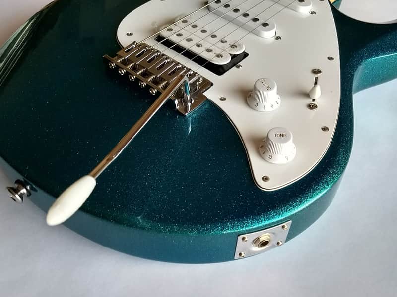 OLP MM4 Blue Officially Licensed Ernie Ball Music Man Silhouette