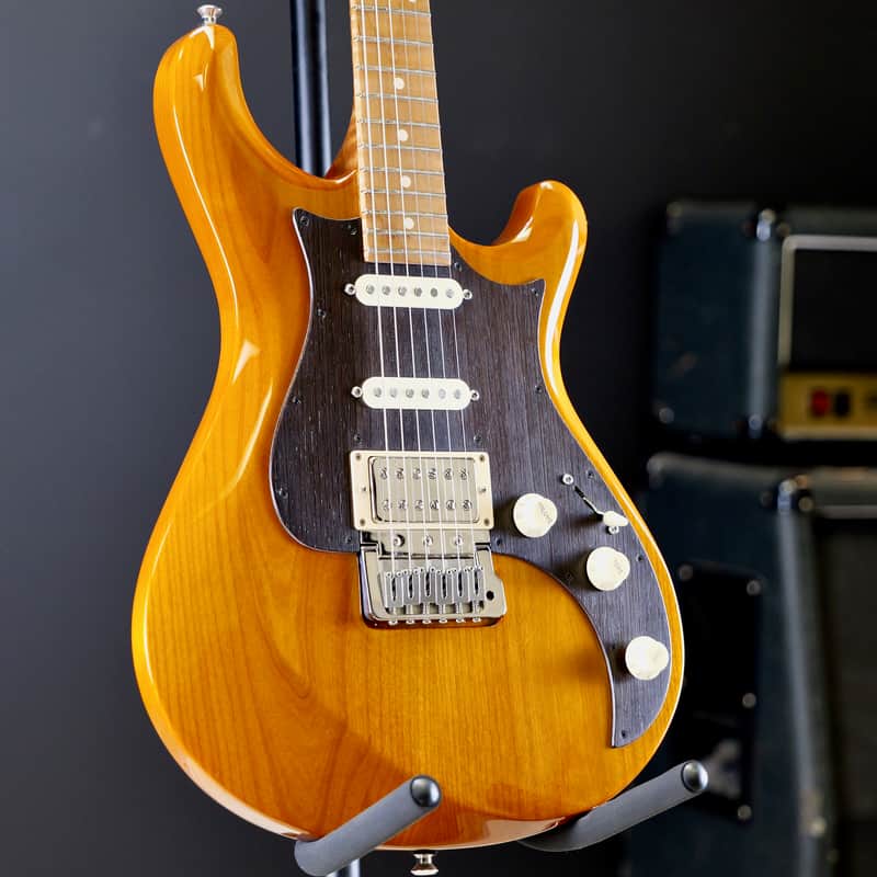 Knaggs Chesapeake Severn Trem Amber Gloss Roasted Alder/Flamed Maple image 1