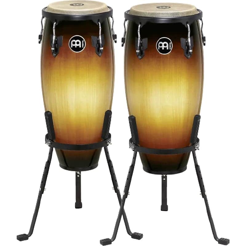 Meinl HC555VSB Headliner Series 10/11" Conga Set with Stand image 1