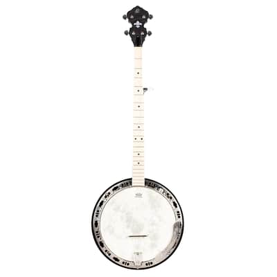 Ortega OBJE400TCO-L Falcon Series Quilted Maple Neck 5-String Resonator Banjo w/Gig Bag For Left Hand Player image 4