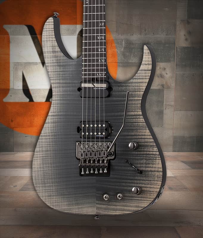 Schecter Banshee Mach-6 FR S - Fallout Burst (1411) image 1