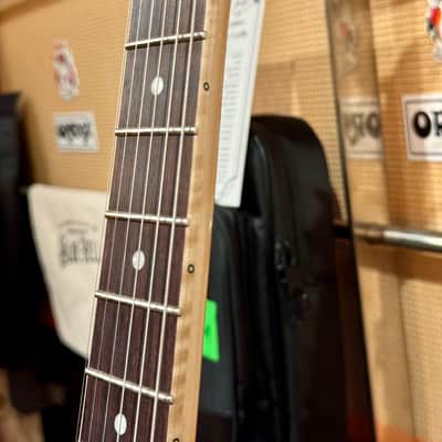 Oopeg Guitars Japan Supreme Colection Trailbreaker Mark I Lefty "Old Garage Stock"  NAMM Show 2026  Green Paisley image 8