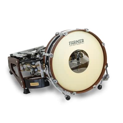Farmer Foot Drums  - 9  Pedal | Portable Acoustic Foot Percussion for Guitar Players image 8