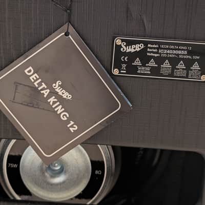 Supro 1822R Delta King 12 15-Watt 1x12 image 3