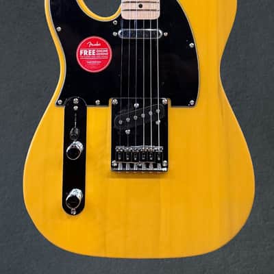 Squier Affinity Series Telecaster Left Hand - Butterscotch Blonde w/Maple image 2