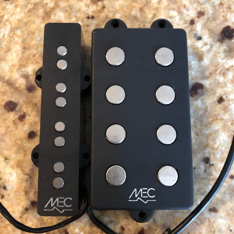 MEC J + MM (Jazz + Music Man) Pickup Set from a 4-string Warwick Custom Shop Streamer Jazzman Bass image 1