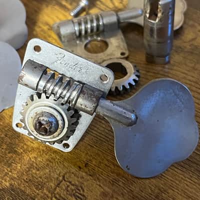 1970s Fender Musicmaster Mustang Coronado set bass tuners image 3