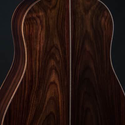 Huss and Dalton Baritone Custom Prototype #1 Wild Grain Indian Rosewood and Adirondack Spruce NEW image 16