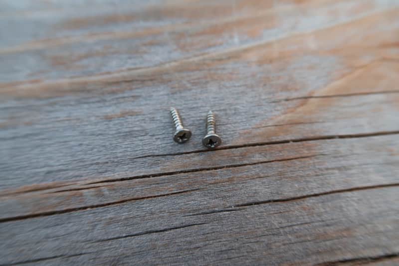 Fender Telecaster 1974 Control Plate Screws (2) image 1