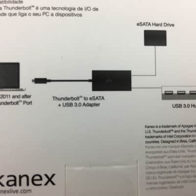 NEW - Kanex Thunderbolt to eSATA and USB 3.0 Adapter - Free Shipping image 3