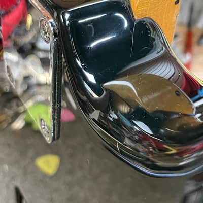 Squier Standard Stratocaster with Maple Fretboard in Black 1993 Made in Mexico image 15