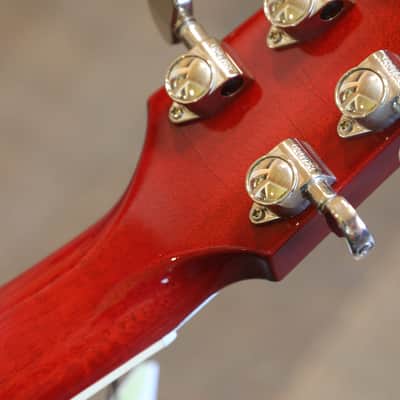 Minty! 2019 Heritage H-535 Semi-Hollow Electric Guitar Figured Cherry + OHSC image 19