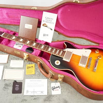 2015 Gibson Custom CS9 50s Les Paul Standard VOS, Bourbon Burst + OHSC image 3