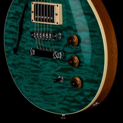 Hamer Custom Shop Artist Custom (2004) - Transparent Teal #53727 with Original Hard Case image 7