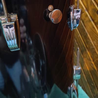 Ludwig 16x16 Floor Tom Maple 1970's - Black Wrap image 5