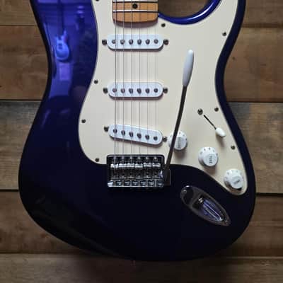 2001 Fender Standard Stratocaster SSS MN - Midnight Blue image 5
