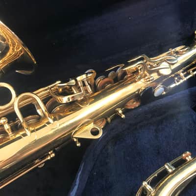 H-Couf (Keilwerth) Superba I (SX90R) Gold Plated Eb Alto Saxophone - Gold-Plate image 4