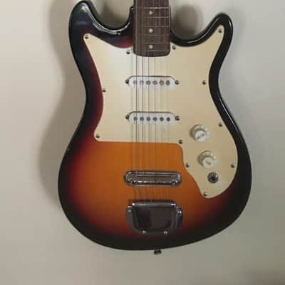 Harmony Marigold Electric Guitar Sunburst image 1