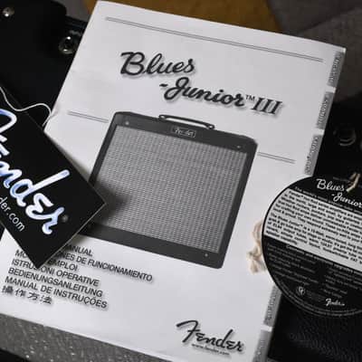 Fender Blues Junior III Black (Pre-owned, 2012) image 5