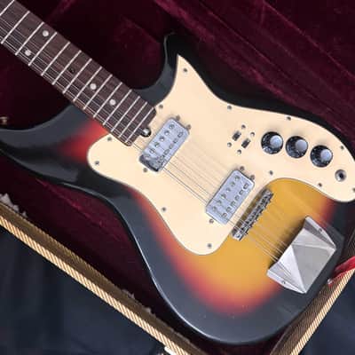 Kapa Continental 12 String Guitar - All Original - Hofner 511 Humbucker Pickups - Modern Faux Tweed Hard Case - 1966 image 1