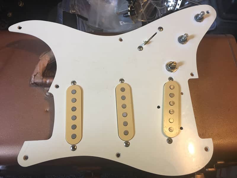 Fender MIJ Stratocaster Loaded Pickguard 80s Japan image 1