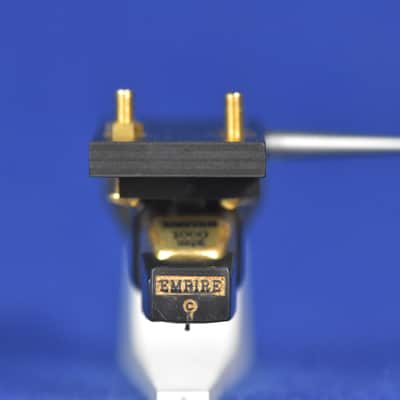 EMPIRE 1000ZE/X Cartridge W/ Oyaide HS-CF Headshell  In Excellent Condition image 2