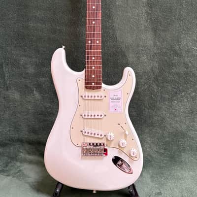 Fender Made in Japan Traditional 60s Stratocaster Rosewood - Olympic White image 2