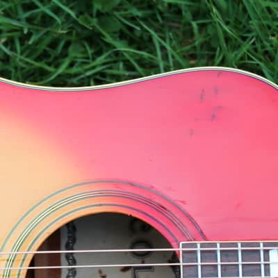 ♫ LOW Price (Neck issue) Early 70's Japanese Hummingbird ♫ Suzuki Factory JAPAN ♫ Pro setup image 3