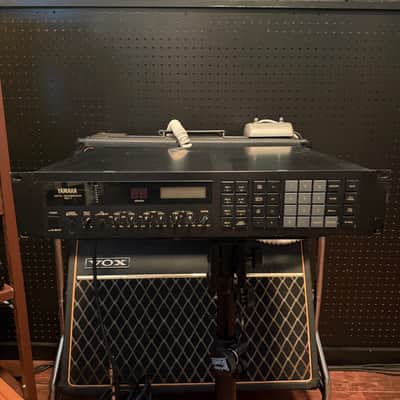 Yamaha REV 7 Digital Reverberator 1980s - Black