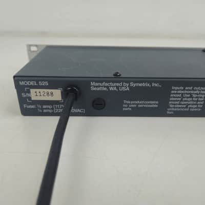 Symetrix - 525 - Dual Gated Compressor/Limiter image 7