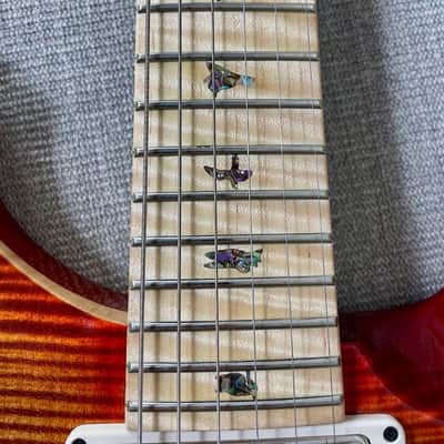 PRS Custom 24 Wood Library Edition 2018 - stunning Flamey Autumn Sky'burst w/Flamey Maple Neck ! image 10