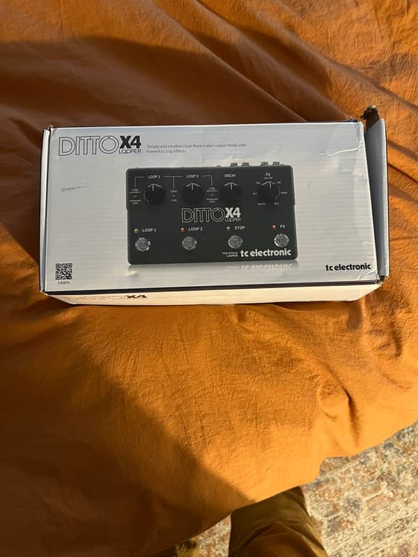 TC Electronic Ditto X4 Looper 2016 - Present - Black image 1