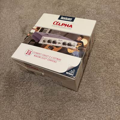 Lexicon Alpha USB Audio Interface 2010s - Blue image 2