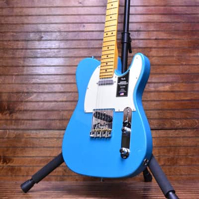 Used Fender American Professional II Telecaster®, Maple Fingerboard, Miami Blue image 3