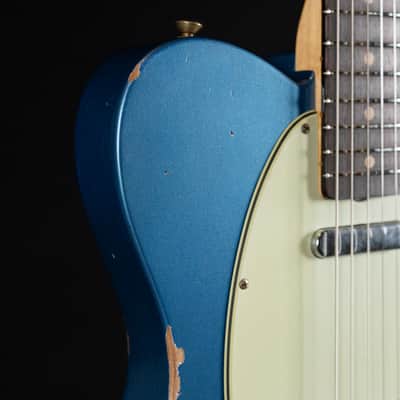 Fender Custom Shop 1963 Telecaster Relic - Aged Lake Placid Blue image 3
