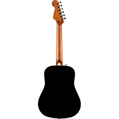 Fender California Standard Redondo Mini with Bag, Spruce Top, Black image 2