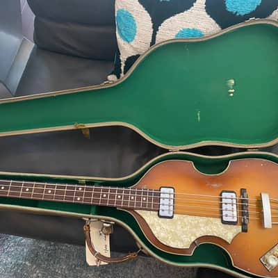 Hofner 500/1 Selmer Bass, Left Handed 1963 - Sunburst image 1